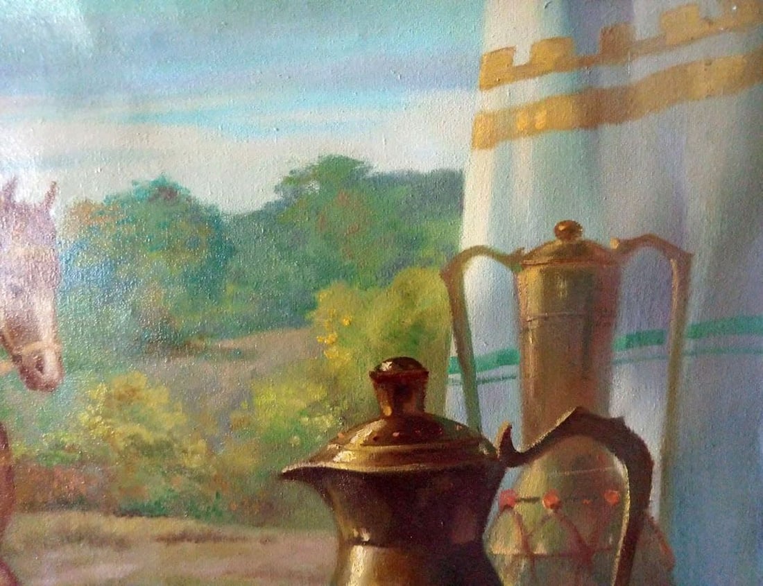 Oil painting Hunting Anatoly Borisovich Tarabanov - 3