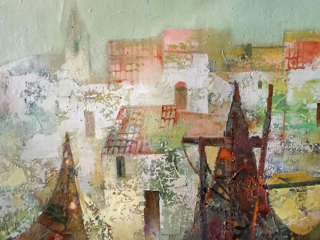 Oil painting Fishing nets Anatoly Borisovich Tarabanov - 3