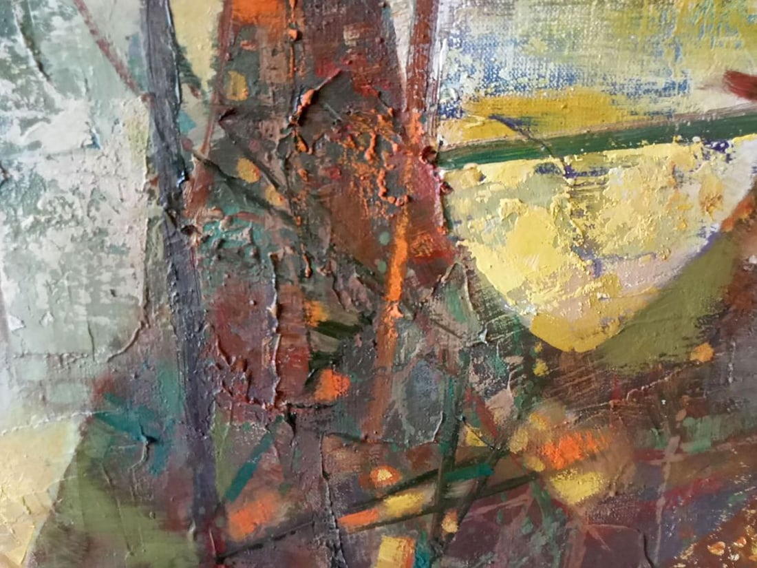 Oil painting Fishing nets Anatoly Borisovich Tarabanov - 6