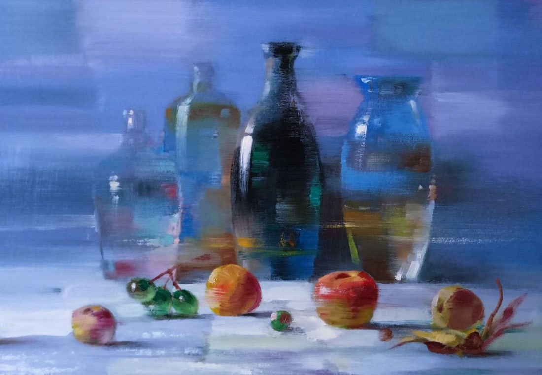 Oil painting Still life Left Anatoly Borisovich Tarabanov - 4