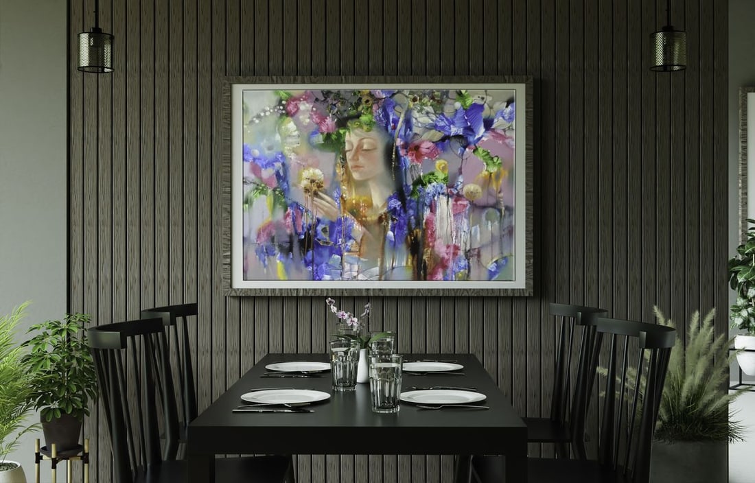 Oil painting Aromas of spring Anatoly Borisovich Tarabanov - 2