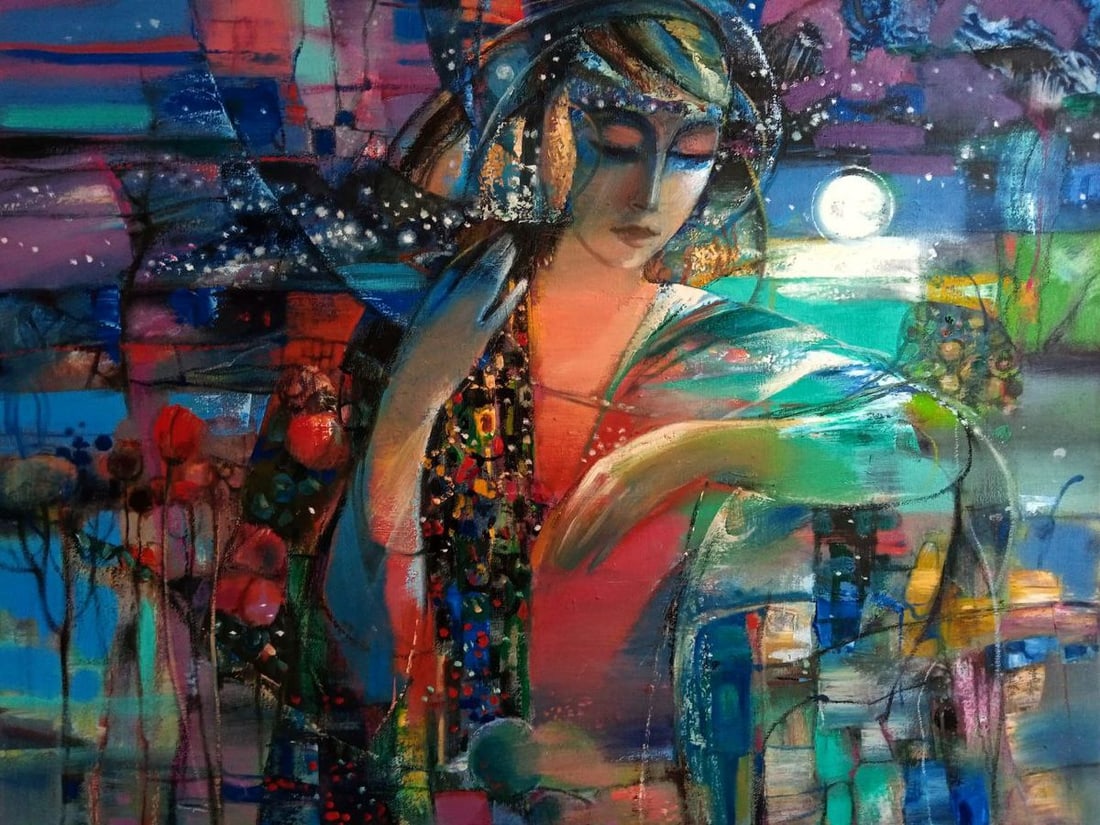 Oil painting Milky Way Borisovich Tarabanov (1 of 10)