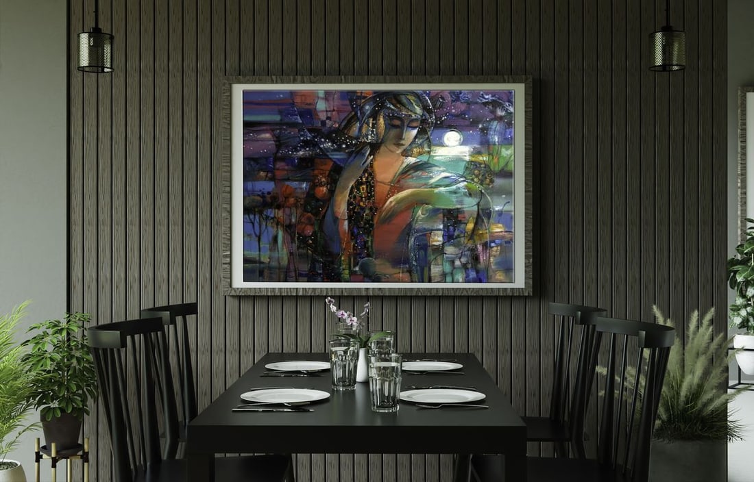 Oil painting Milky Way Borisovich Tarabanov - 2