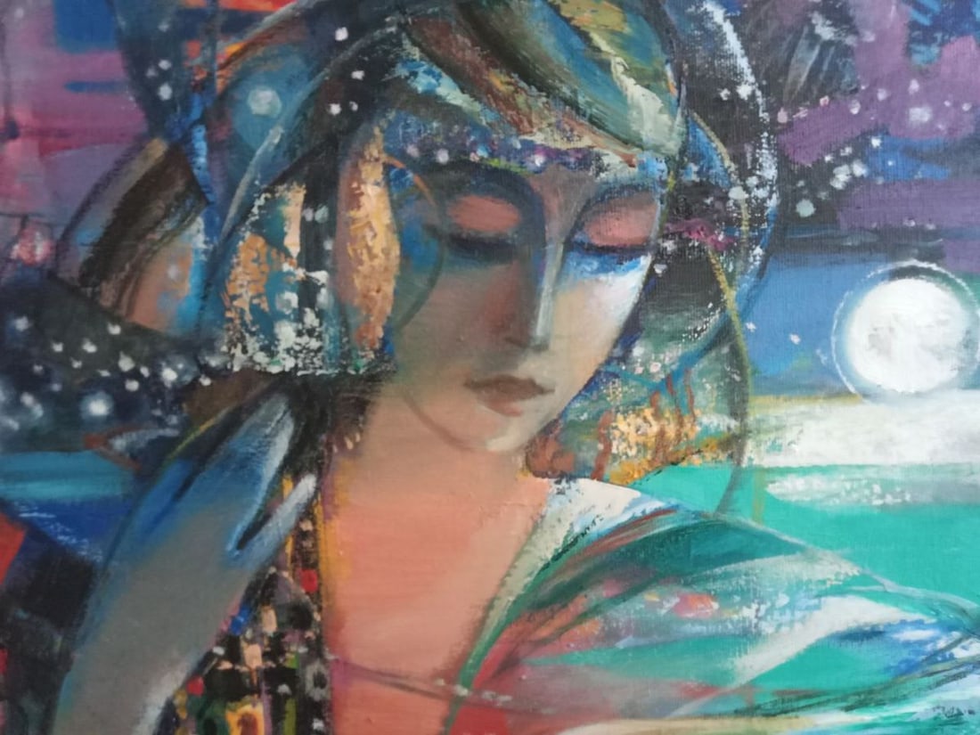 Oil painting Milky Way Borisovich Tarabanov - 6