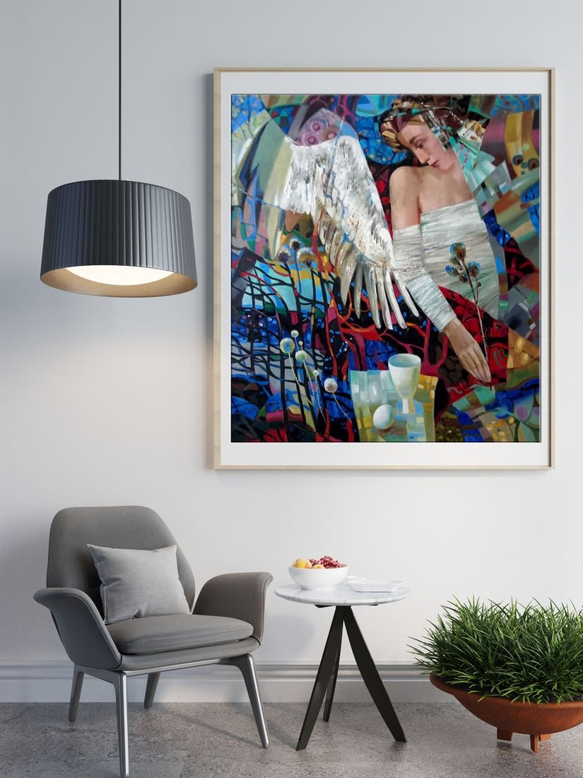 Abstract oil painting Nostalgia Anatoly Borisovich Tarabanov - 2