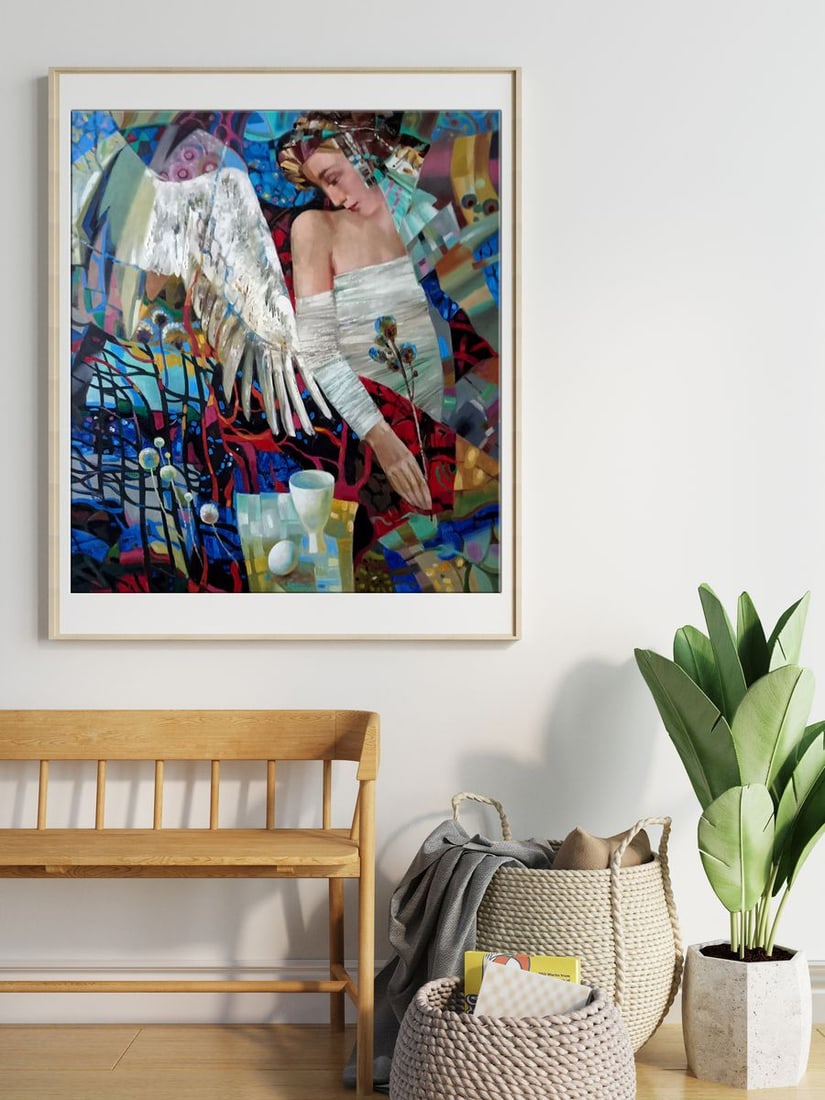 Abstract oil painting Nostalgia Anatoly Borisovich Tarabanov - 3