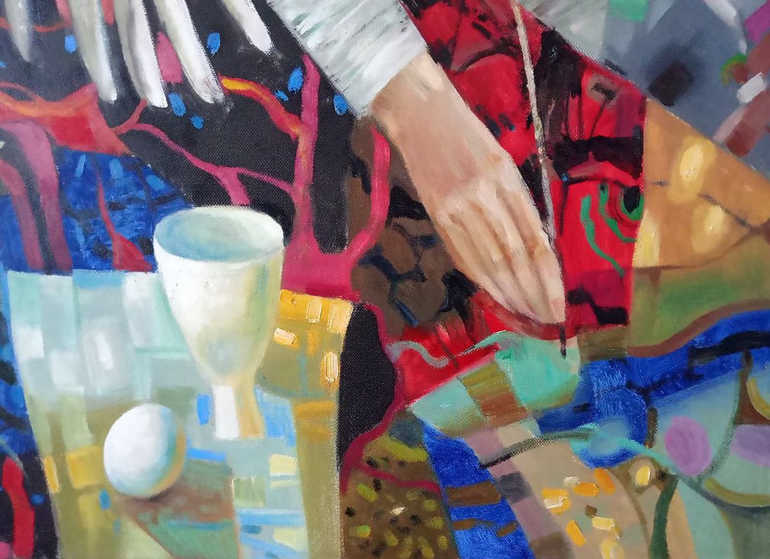 Abstract oil painting Nostalgia Anatoly Borisovich Tarabanov - 5