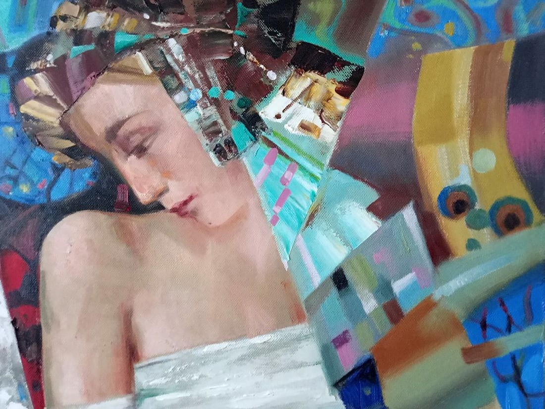 Abstract oil painting Nostalgia Anatoly Borisovich Tarabanov - 7