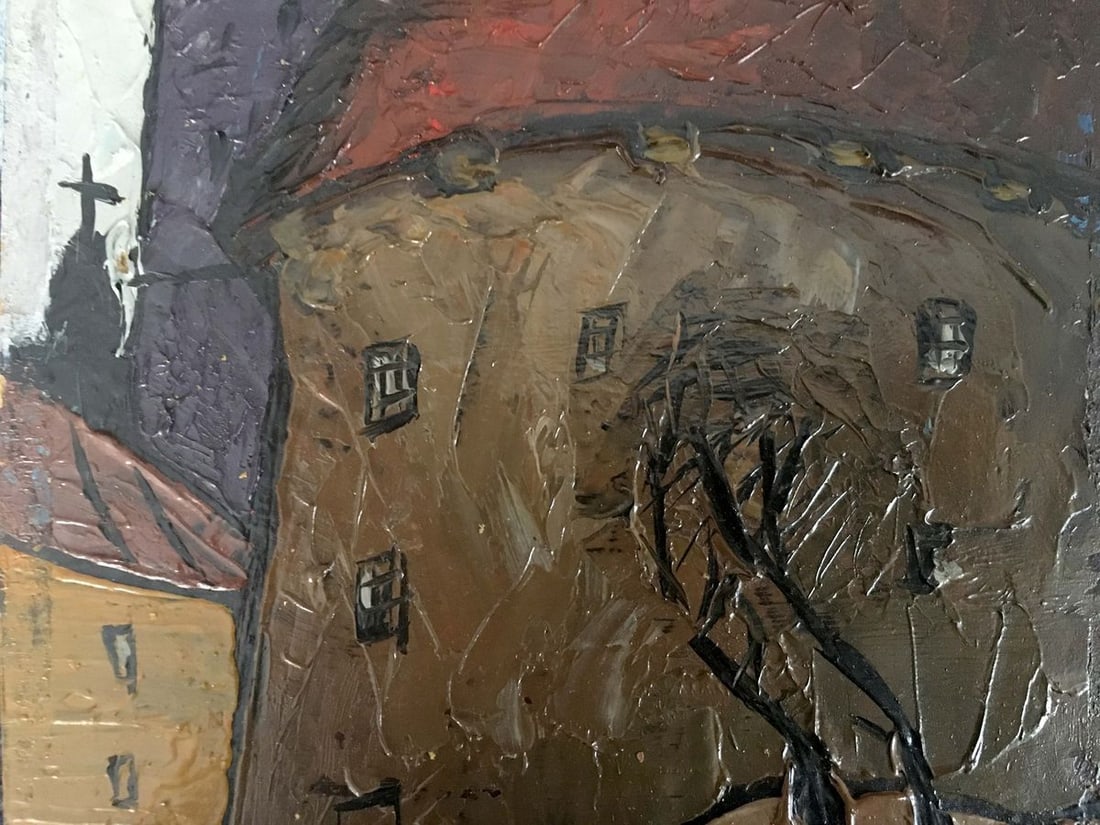 Oil painting Church landscape Litvin Vitaliy Sviridovich - 4