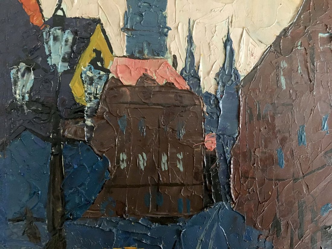 Oil painting London landscape Litvin Vitaliy Sviridovich - 3