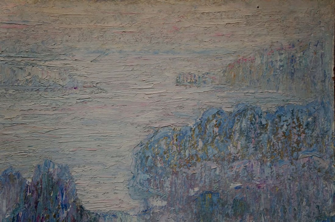 Oil painting Natural landscape Mandrikova - Donchik Nadezhda Alekseevna - 5