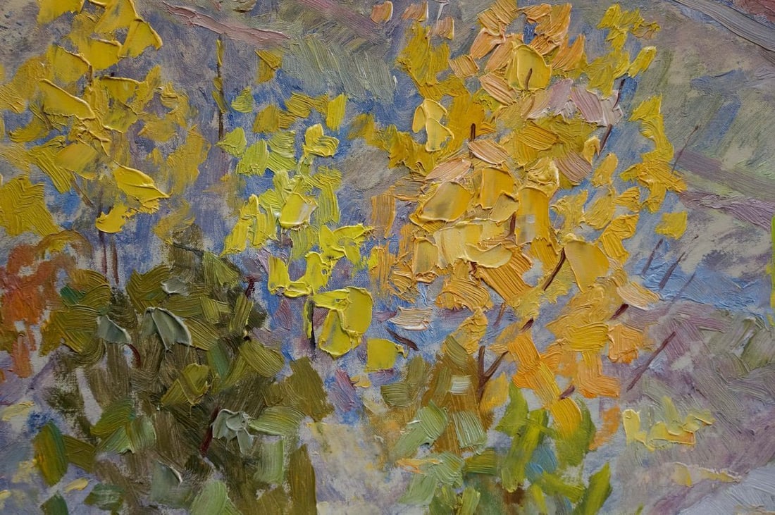 Oil painting Walk in the park Zlyden' Yuriy Fedorovich - 6