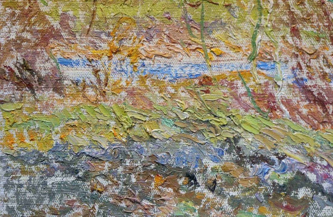 Oil painting Natural landscape Sevastyanov Viktor Grigorievich - 2