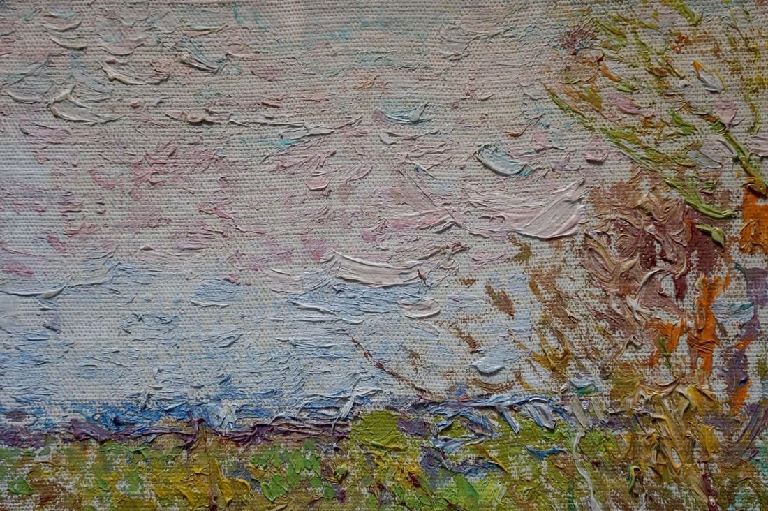 Oil painting Natural landscape Sevastyanov Viktor Grigorievich - 3