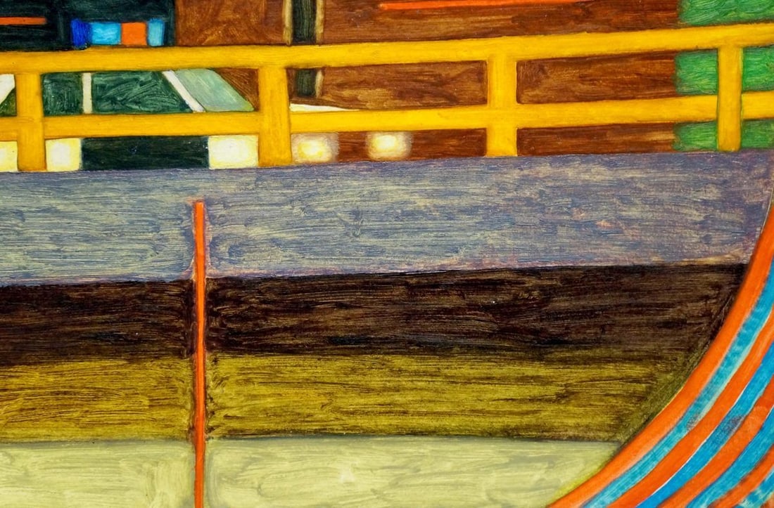 Abstract oil painting Care Pitsykevych Eugene - 3