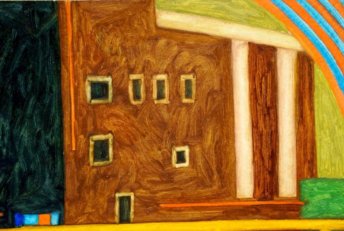 Abstract oil painting Care Pitsykevych Eugene - 5