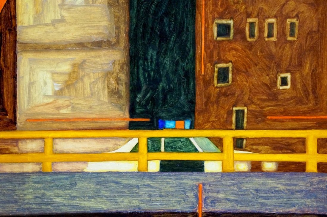 Abstract oil painting Care Pitsykevych Eugene - 6