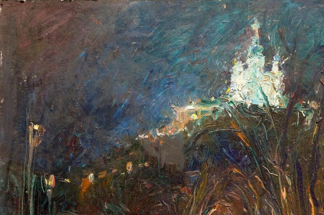 Oil painting Night landscape Klimenko Alexander Ivanovich - 4