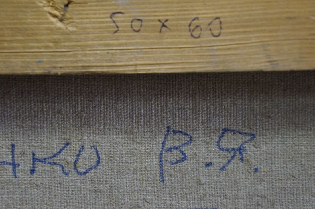 Abstract oil painting Forest landscape Goncharenko Valentina Yakovlevna - 8