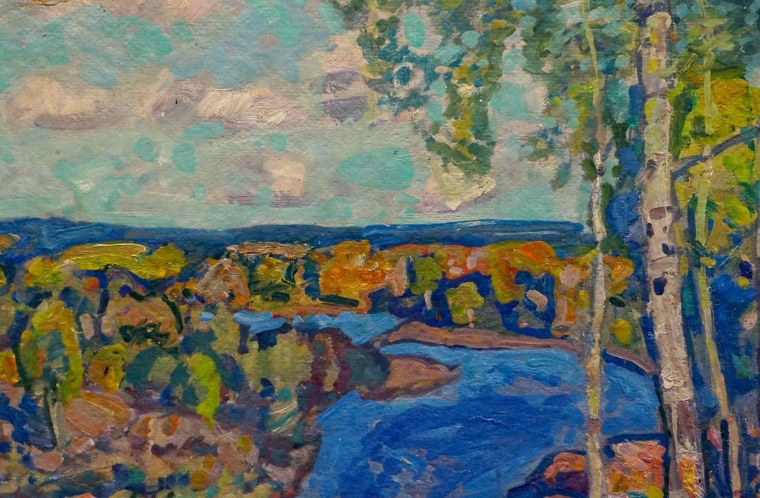 Oil painting Natural landscape Gaiduk Viktor Kirillovich - 4