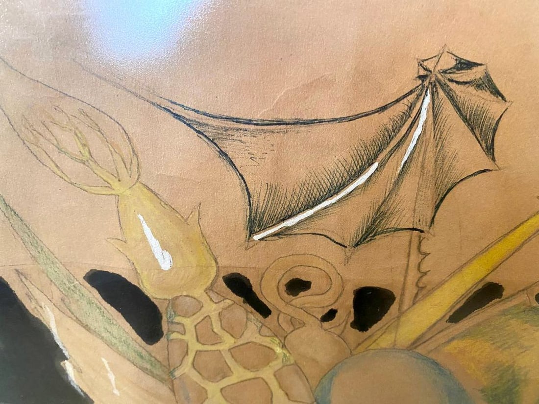 Abstract painting Hell Mikhail Fyodorovich Larionov - 20