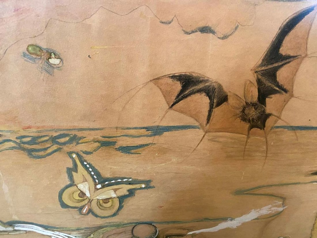 Abstract painting Hell Mikhail Fyodorovich Larionov - 2