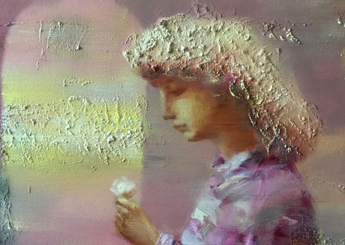 Abstract oil painting Nostalgia Anatoly Borisovich Tarabanov - 3