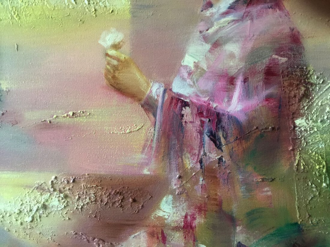 Abstract oil painting Nostalgia Anatoly Borisovich Tarabanov - 6