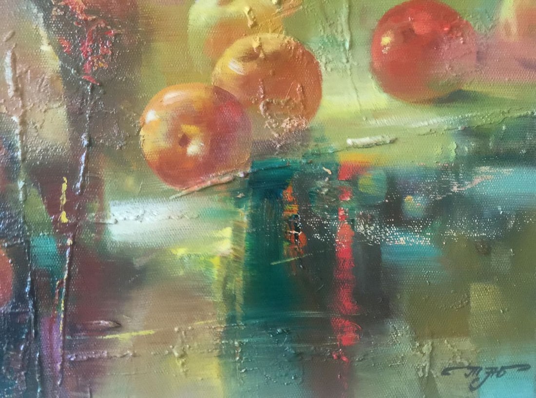 Abstract oil painting Apples Anatoly Borisovich Tarabanov - 10