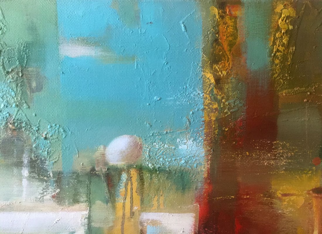 Abstract oil painting Apples Anatoly Borisovich Tarabanov - 3