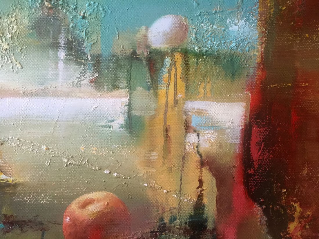 Abstract oil painting Apples Anatoly Borisovich Tarabanov - 6