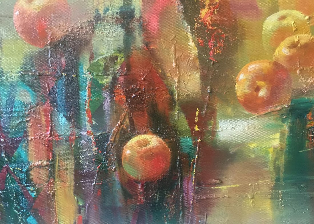 Abstract oil painting Apples Anatoly Borisovich Tarabanov - 9