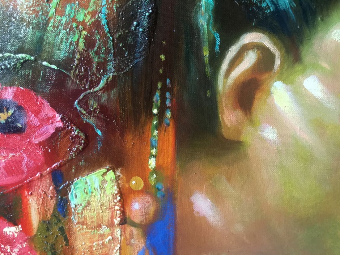 Abstract oil painting Summer fantasy Anatoly Borisovich Tarabanov - 6