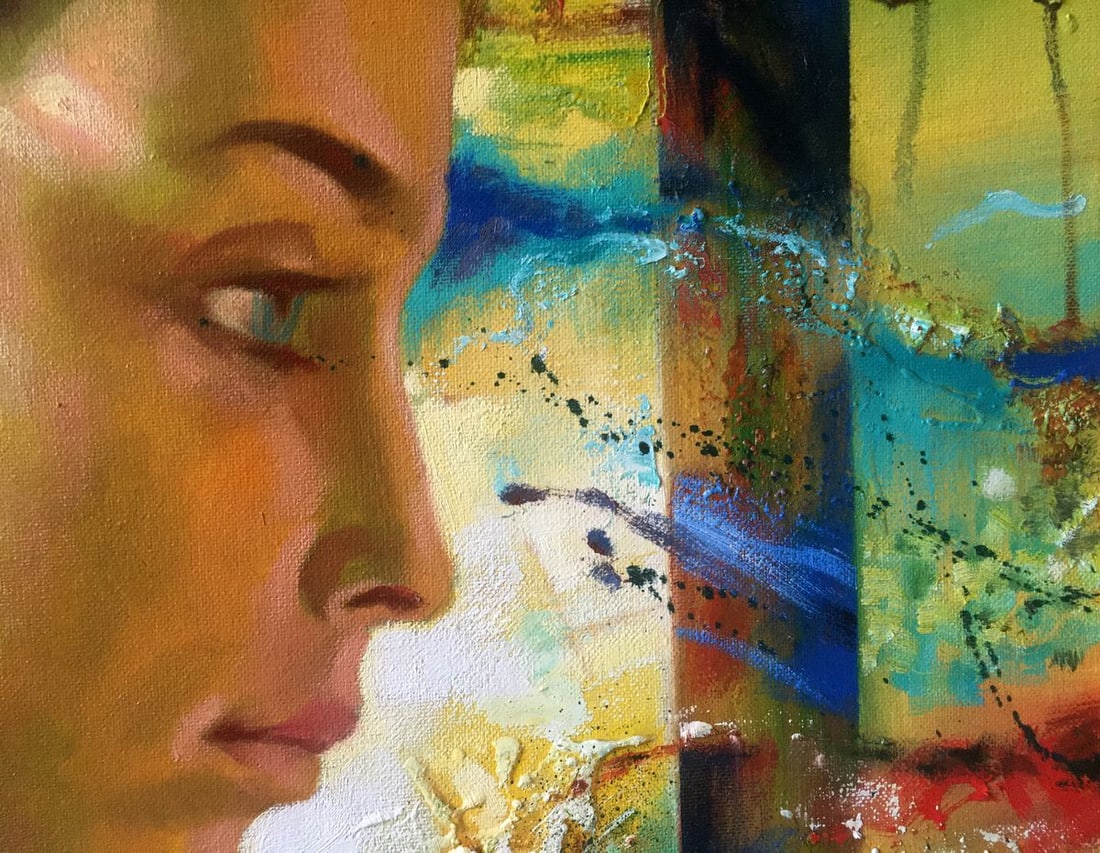 Abstract oil painting Summer fantasy Anatoly Borisovich Tarabanov - 7