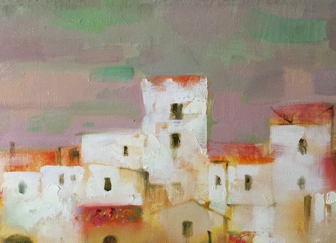 Oil painting Fishing nets Anatoly Borisovich Tarabanov - 3