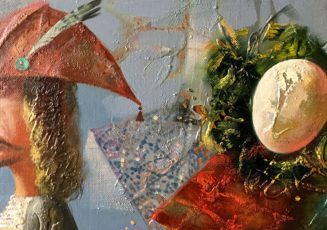 Abstract oil painting The Conqueror Anatoly Borisovich Tarabanov - 3