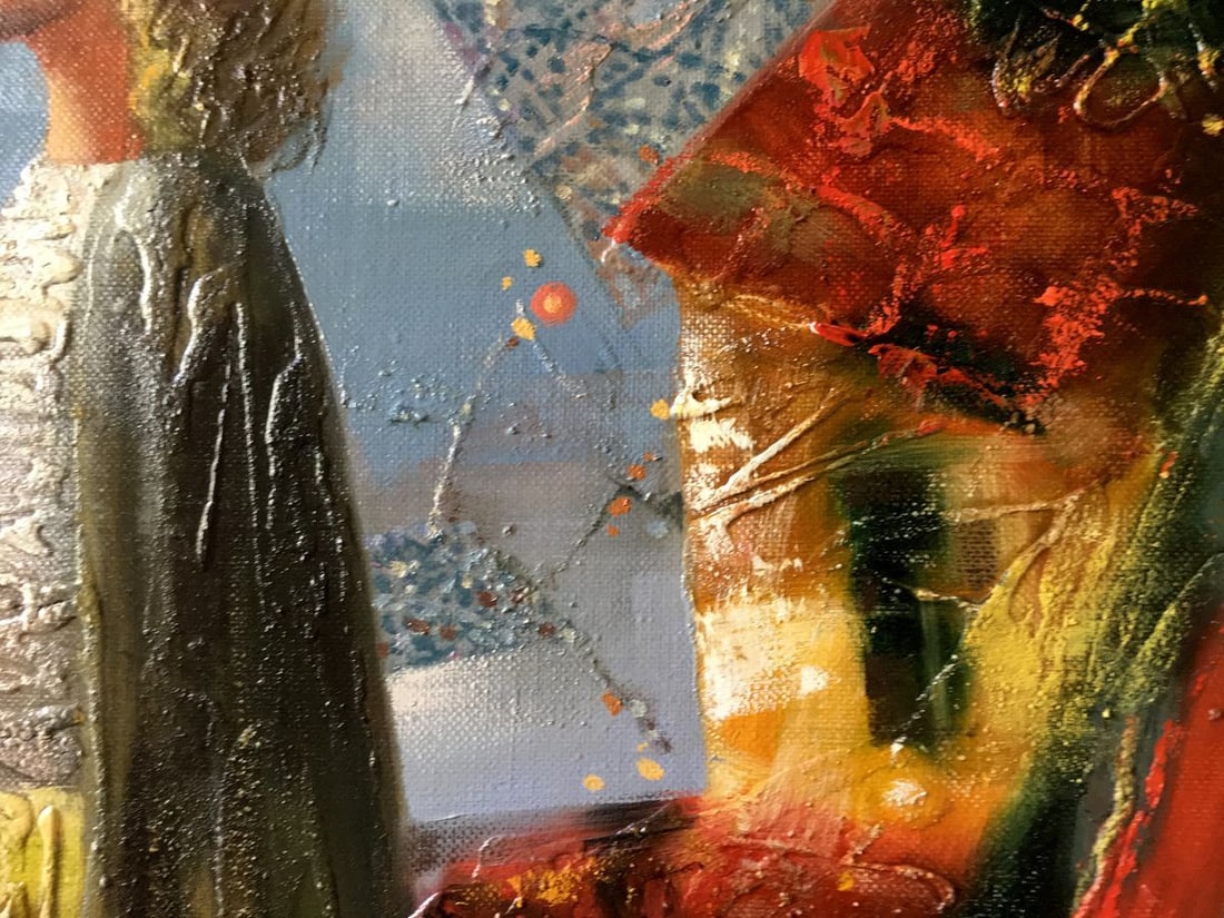 Abstract oil painting The Conqueror Anatoly Borisovich Tarabanov - 6