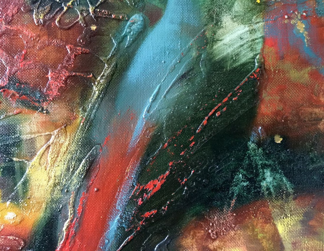 Abstract oil painting The Conqueror Anatoly Borisovich Tarabanov - 7