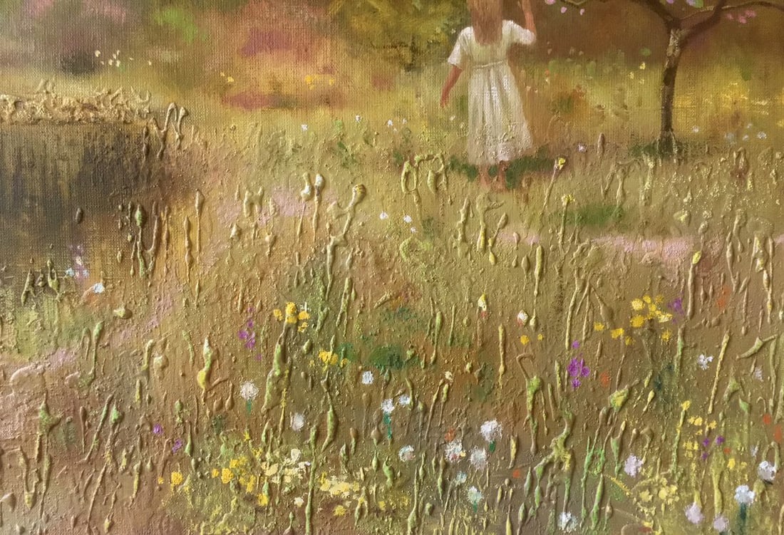 Oil painting Spring gardens Anatoly Borisovich Tarabanov - 9