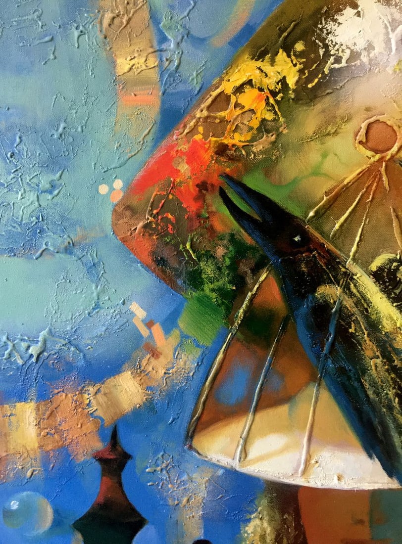 Abstract oil painting Nostalgia Anatoly Borisovich Tarabanov - 2