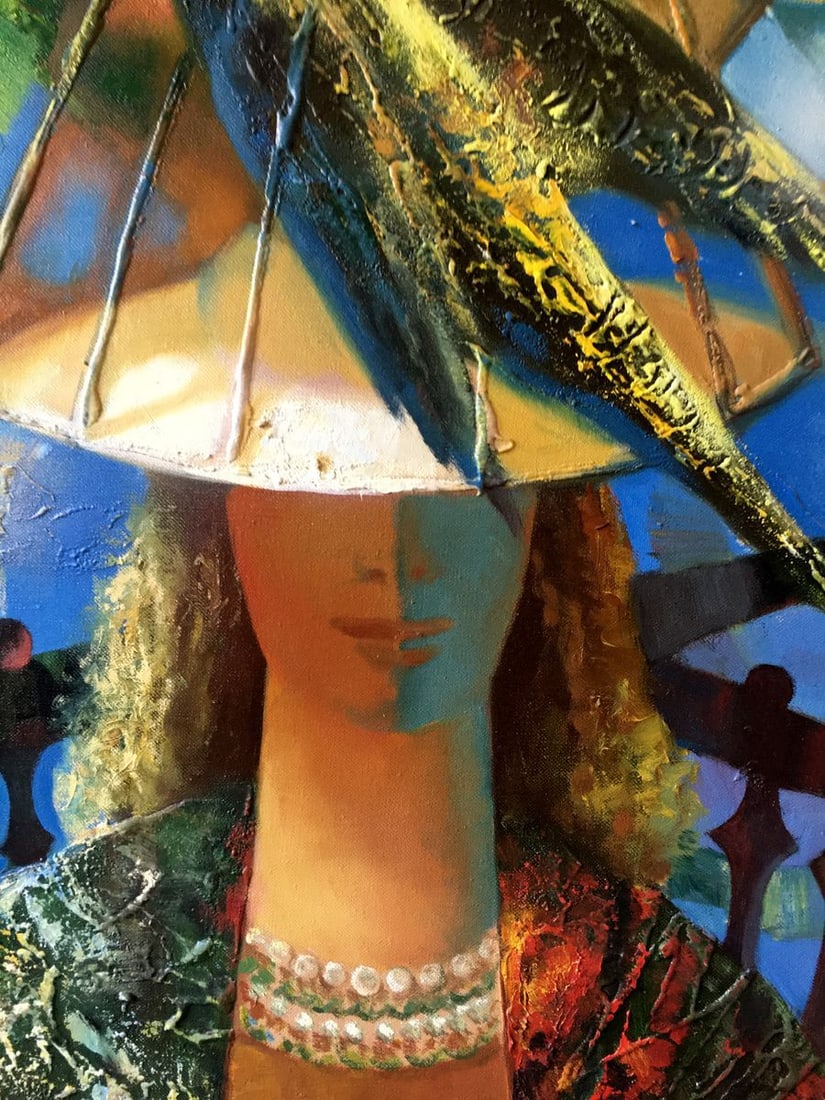 Abstract oil painting Nostalgia Anatoly Borisovich Tarabanov - 6