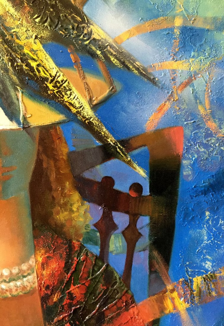 Abstract oil painting Nostalgia Anatoly Borisovich Tarabanov - 7