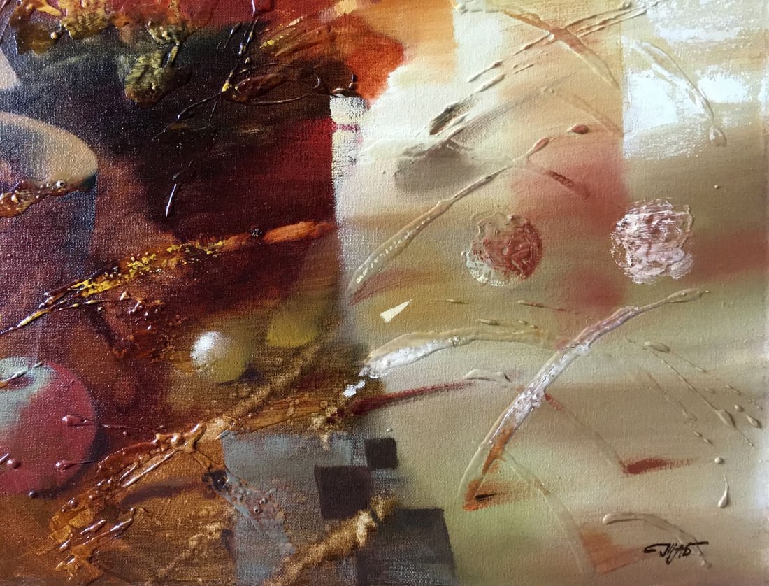 Abstract oil painting Gust of wind Anatoly Borisovich Tarabanov - 10