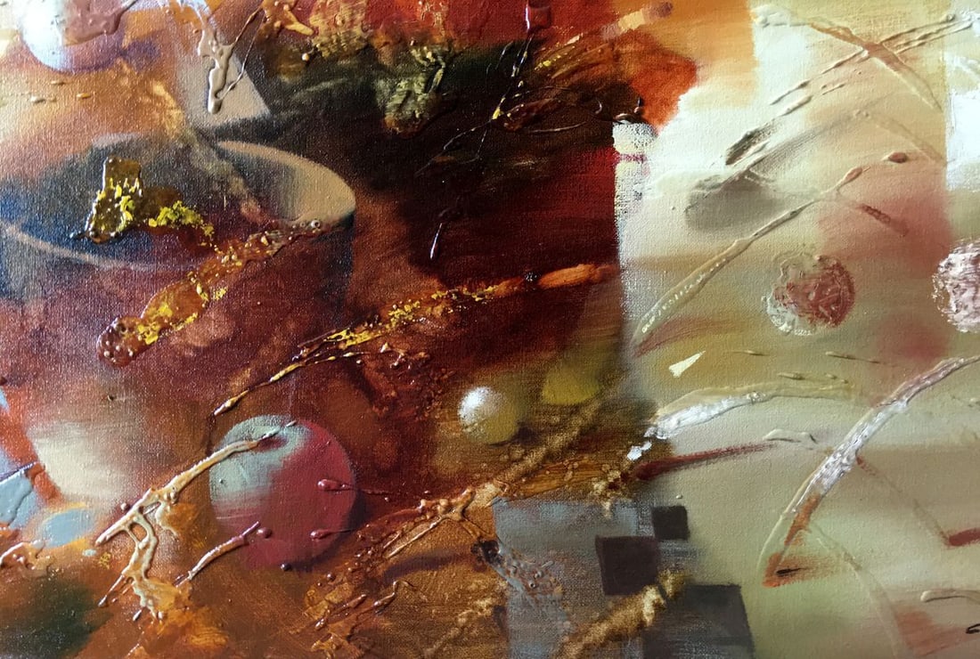 Abstract oil painting Gust of wind Anatoly Borisovich Tarabanov - 9