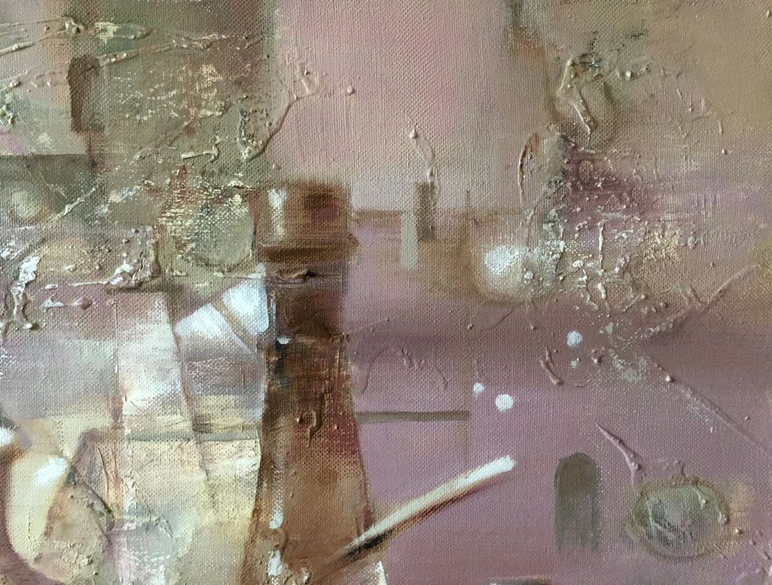 Abstract oil painting White still life Anatoly Borisovich Tarabanov - 4