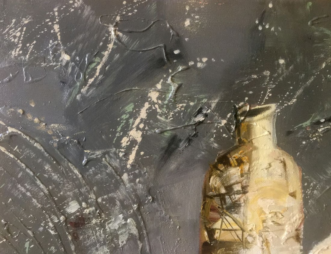 Abstract oil painting Still life. Composition Anatoly Borisovich Tarabanov - 2