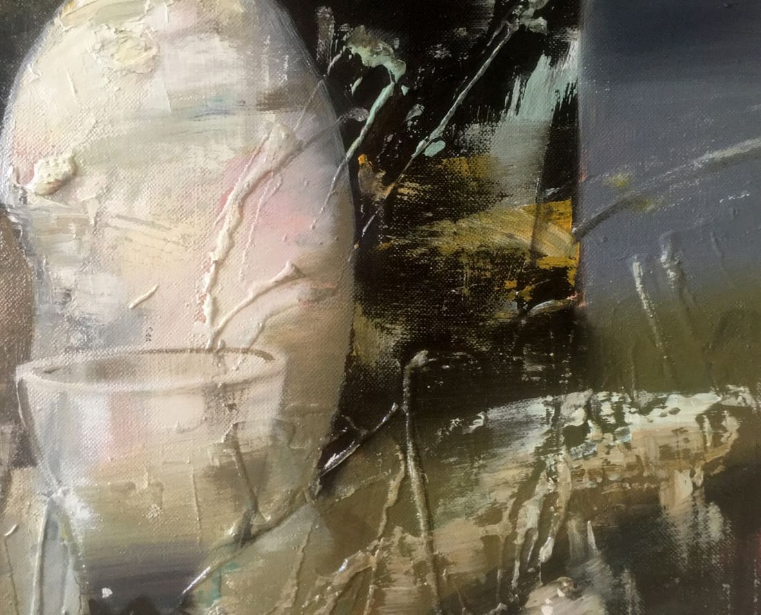 Abstract oil painting Still life. Composition Anatoly Borisovich Tarabanov - 7