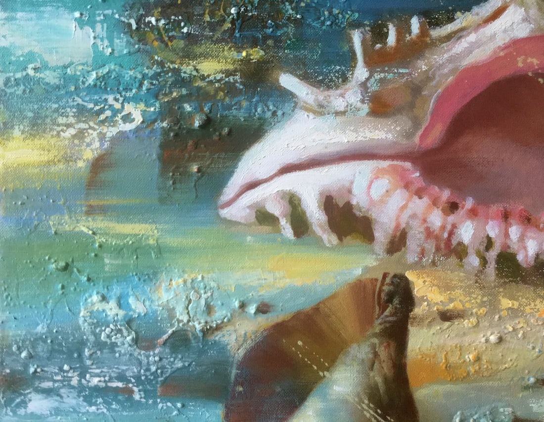 Abstract oil painting Seaside Anatoly Borisovich Tarabanov - 5