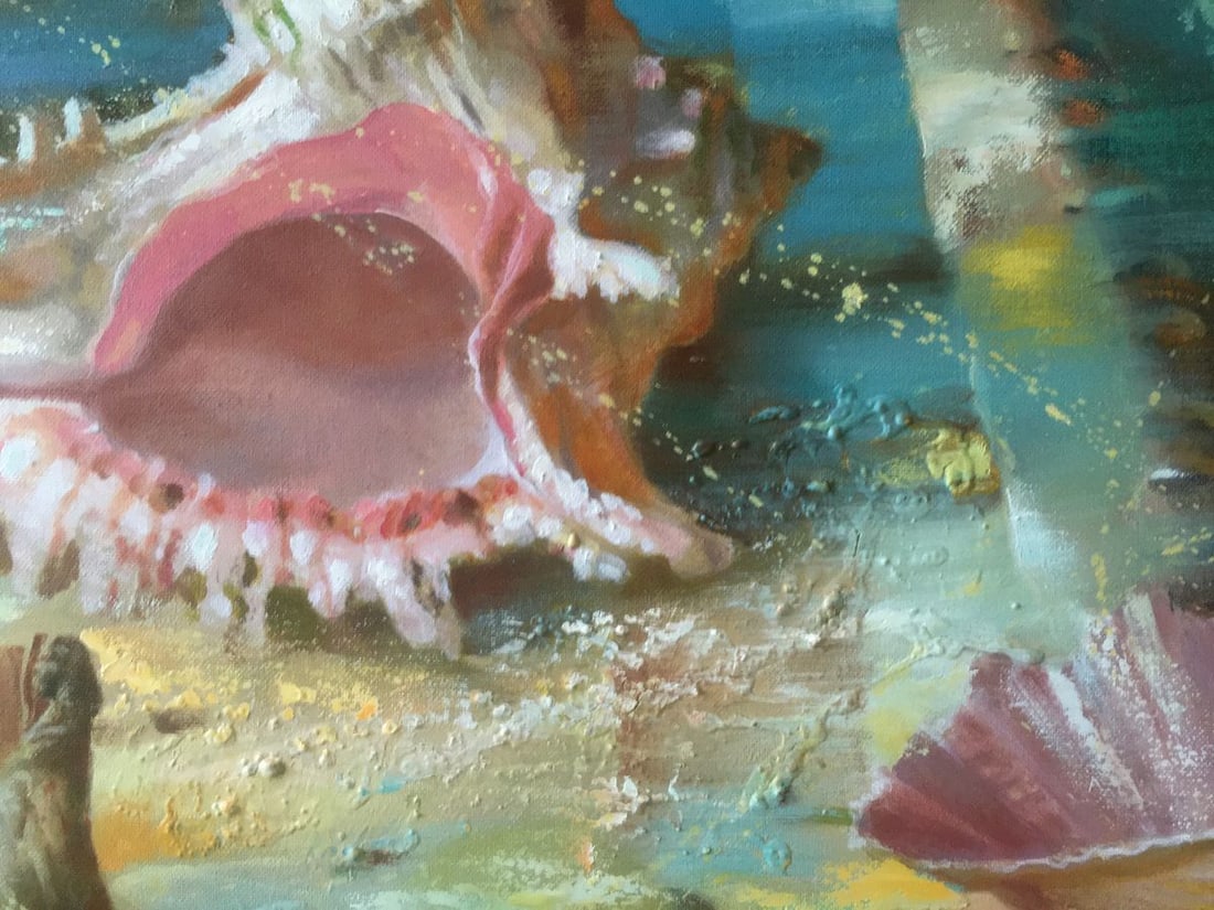 Abstract oil painting Seaside Anatoly Borisovich Tarabanov - 6