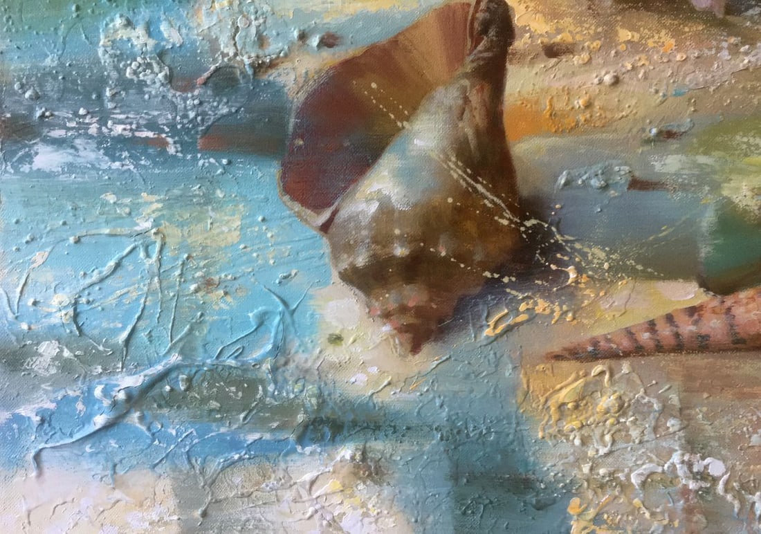 Abstract oil painting Seaside Anatoly Borisovich Tarabanov - 8